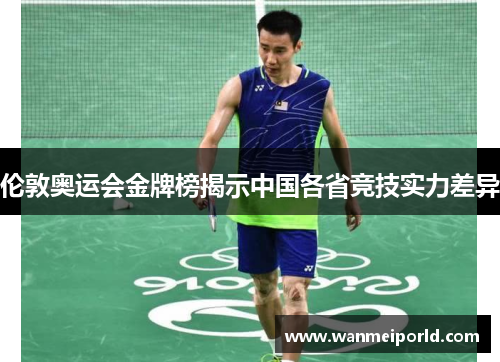 伦敦奥运会金牌榜揭示中国各省竞技实力差异